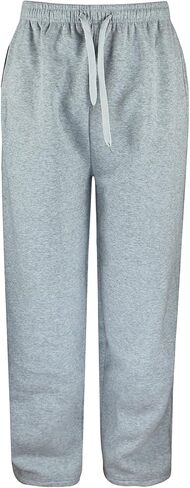 LI HANTON Men's Sweatpants Fleece Jogger Pants Athletic Workout Running Sports Sweatpants with Pockets in Saudi Arabia