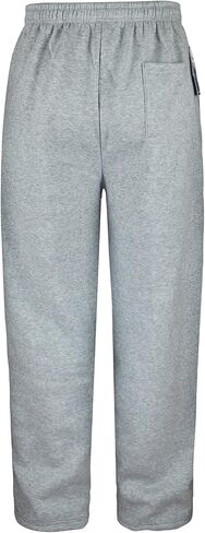 LI HANTON Men's Sweatpants Fleece Jogger Pants Athletic Workout Running Sports Sweatpants with Pockets in Saudi Arabia