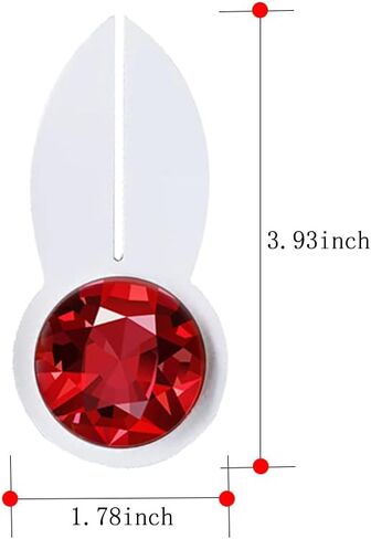 مجموعة مشابك شعر بحار تشيبي مون من كوسيرميتا، مجموعة من 4 قطع، غطاء رأس جوهرة بيضاء وحمراء، دعائم تنكرية in Kuwait