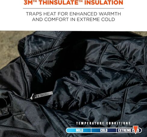 سترة العمل الحراري الشتوية للرجال من Ergodyne N-Ferno 6466 in Kuwait