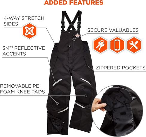 سترة العمل الحراري الشتوية للرجال من Ergodyne N-Ferno 6466 in Kuwait