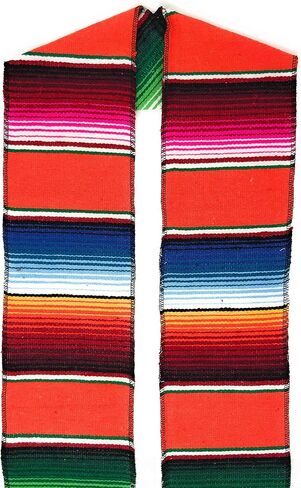 وشاح سيرابي مكسيكي أصيل للتخرج من Mexitems (اختر لونك) in Saudi Arabia