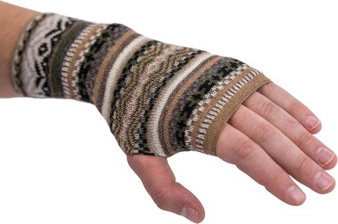 Rugged Andes Trading Company 100% Baby Alpaca Wool Fingerless Sleeves in Kuwait