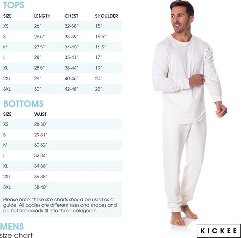 KICKEE Men’s Print Pajama Set, Ultra Soft Long Sleeve Pjs for Men, Men’s Sleepwear and Loungewear, Family Matching Pajamas in Saudi Arabia