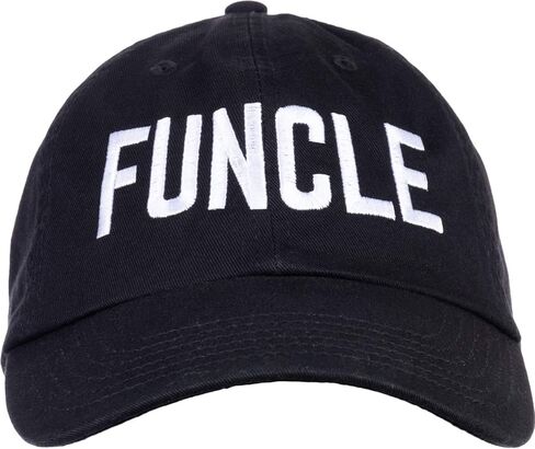 Ann Arbor T-shirt Co. Funcle | Fun Funny Uncle New Baby Pregnancy Maternity Niece Nephew Men Baseball Dad Hat in Saudi Arabia