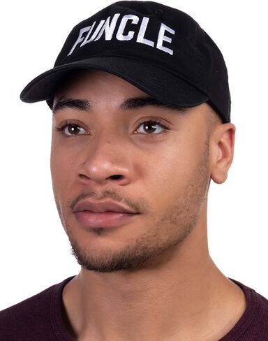 Ann Arbor T-shirt Co. Funcle | Fun Funny Uncle New Baby Pregnancy Maternity Niece Nephew Men Baseball Dad Hat in Saudi Arabia