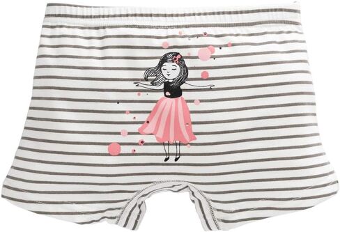 Girls Cotton Underwear Soft Boy Shorts Kids Boxer Briefs Panties(Pack of 5) in Kuwait