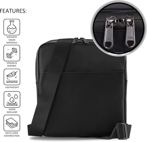 DI SHENG Mini Crossbody Bag Small Shoulder Bag For Men, Water Resistant Satchel Bag, Mini Bag for Men Women Travel Work Business Office in Saudi Arabia
