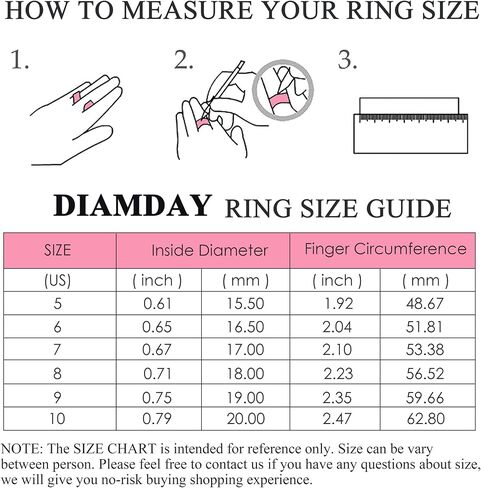 Diamday 1-6mm 14K الذهب شغل خواتم للنساء الفتيات عالية البولندية الذهب خواتم الخطبة خاتم الزفاف للنساء الرجال الذهب تكويم الفرقة الإبهام مؤشر البنصر الراحة حجم 5-10 in Kuwait