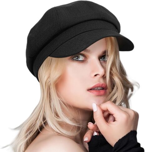 قبعات موزع الصحف النسائية قبعات بيريه قبعة غاتسبي كابي قبعات عصرية للسيدات من Pageboy للنساء in Kuwait