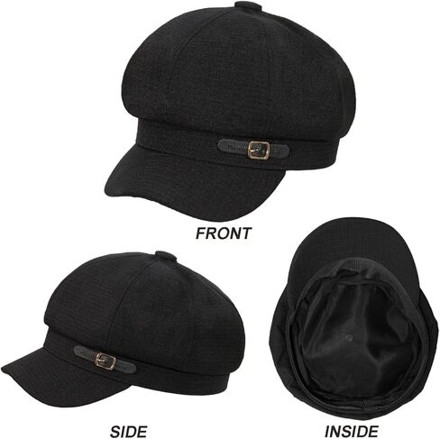 قبعات موزع الصحف النسائية قبعات بيريه قبعة غاتسبي كابي قبعات عصرية للسيدات من Pageboy للنساء in Kuwait