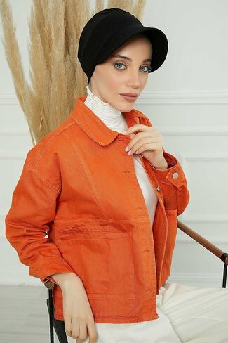 Instant Turban Newsboy Women's Cap, 95% Cotton Bonnet-Hat Scarf Chemo Headwear Visor Cap with Flower in Kuwait