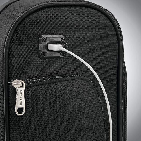 Samsonite Solyte DLX Softside Luggage, Midnight Black, Underseater in Kuwait