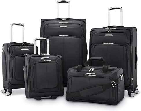 Samsonite Solyte DLX Softside Luggage, Midnight Black, Underseater in Kuwait
