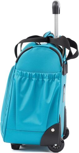 Atlantic Luggage Atlantic Ultra Lite Softsides Rolling Underseat Carry-on, Turquoise Blue, One Size in Kuwait