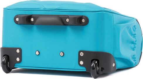 Atlantic Luggage Atlantic Ultra Lite Softsides Rolling Underseat Carry-on, Turquoise Blue, One Size in Kuwait