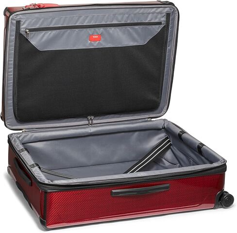TUMI - Tegra-Lite Extended Trip Expandable 4 Wheeled Packing Suitcase - Roller Suitcase for Domestic & International Travel - Blaze Red in Saudi Arabia