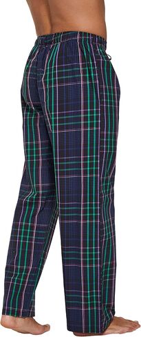 CYZ Mens 100% Cotton Pajama Pants Sleep Lounge Pajamas for Men Woven pj Pants in Saudi Arabia