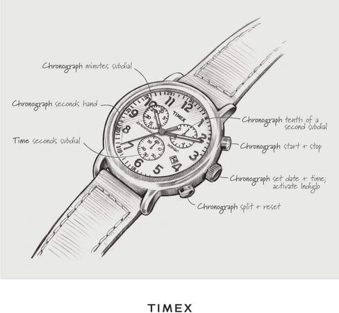 Timex Men's Expedition Field Chronograph Watch in Saudi Arabia