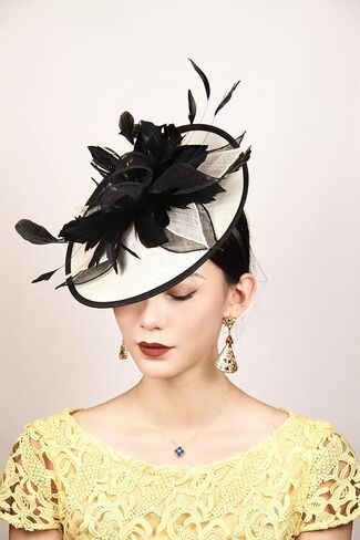 قبعات بيتي هاتتي للسيدات كنتاكي ديربي 2022 صندوق حبوب فاسيناتورز مع قفص طيور فييل للكنيسة وحفلات الكوكتيل وحفلات الزفاف in Kuwait