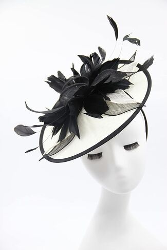 قبعات بيتي هاتتي للسيدات كنتاكي ديربي 2022 صندوق حبوب فاسيناتورز مع قفص طيور فييل للكنيسة وحفلات الكوكتيل وحفلات الزفاف in Kuwait