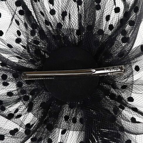 DRESHOW Fascinators Hat Tea Party Headwear Ribbons Feathers on a Headband and a Clip for Girls and Women in Saudi Arabia