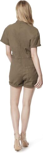 Jessica Simpson Womens Christen Short Sleeve Button Romper in Saudi Arabia