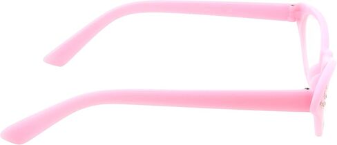 أزياء الخمسينيات للأطفال من Nerd Cat Eye Glasses للفتيات للأطفال (من سن 3 إلى 12 عامًا) (وردي) in Saudi Arabia