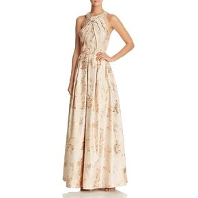 Eliza J Women's Ballgown with Beaded Detail at Neckline in Saudi Arabia