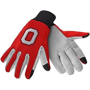 قفازات الرسائل النصية الملونة من Forever Collectibles Ohio State Buckeyes in Kuwait