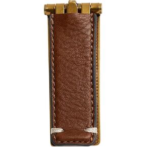 Fossil Men's Leather Wrapped Hinged Money Clip for Men in Saudi Arabia