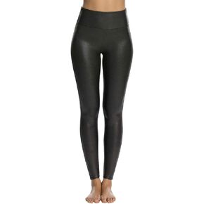 SPANX Faux Leather Leggings in Black (Large, Black) in Kuwait