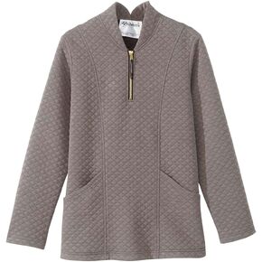 Women’s Easy Dressing Open Back Adaptive Half Zip Tracksuit Top