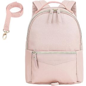 mommore Fashion Toddler Backpack Travel Kids Backpack with Small Toddler Leash