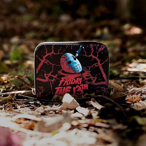 Loungefly Halloween: Friday the 13th Jason Cosplay Wallet, Amazon Exclusive in Saudi Arabia