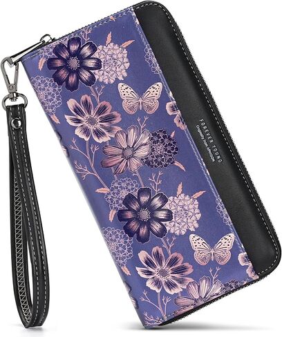 APHISON Women Wallets Large Capacity Clutch Purse For Women Ladies Wallet Clearance Credit Card Holder Womens RFID Wallet Moon Cute Cow Cat Elephant Fox Cell Phone Purse in Kuwait