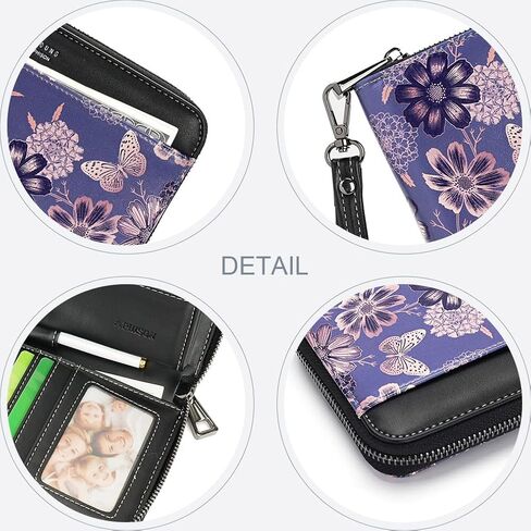 APHISON Women Wallets Large Capacity Clutch Purse For Women Ladies Wallet Clearance Credit Card Holder Womens RFID Wallet Moon Cute Cow Cat Elephant Fox Cell Phone Purse in Kuwait