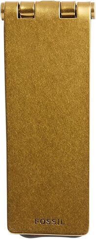 Fossil Men's Leather Wrapped Hinged Money Clip for Men in Saudi Arabia