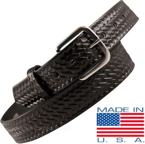 Boston Leather 1 1/2" Leather Garrison Belt in Saudi Arabia
