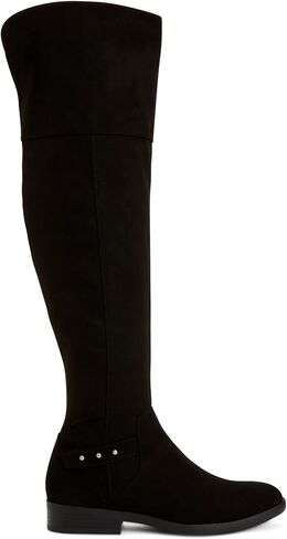 Style & Co. Womens Lessah Wide Calf Over-The-Knee Boots Black 8.5 Medium (B,M) in Saudi Arabia