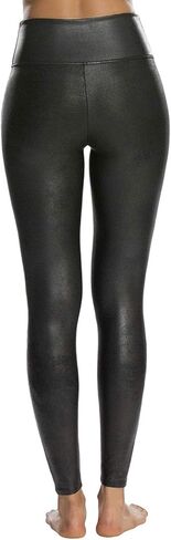 SPANX Faux Leather Leggings in Black (Large, Black) in Kuwait