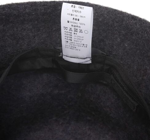 WHITE SANDS MOJA Wool Check Bucket Winter Women's Hat in Kuwait