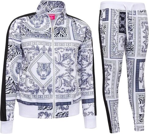 Victorious Women's 2 Piece Tracksuit Set - Long Sleeve Sweatshirts and Sweat Pants in Kuwait