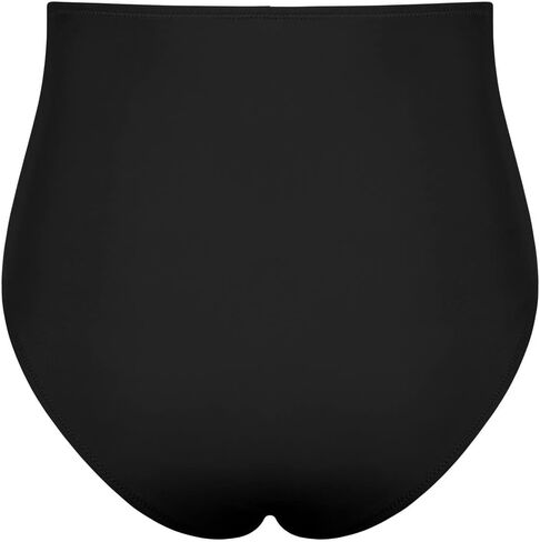 Hilor Women's High Waisted Bikini Bottom Retro High Cut Bathing Suit Bottom Ruched Tummy Control Swim Shorts in Saudi Arabia