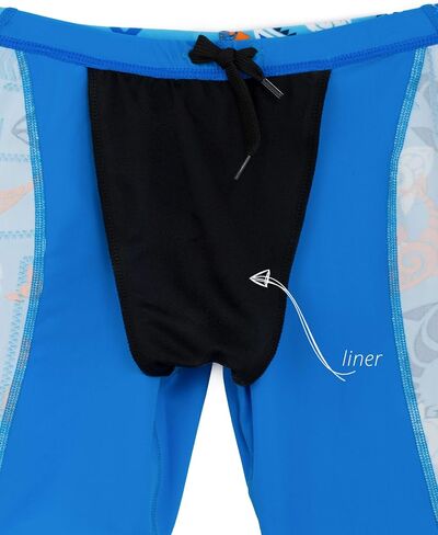 Tuga Boys Jammer Swim Short 2-14 Years, UPF 50+ Sun Protection Swim Bottom in Kuwait