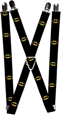 Buckle-Down mens Buckle-down - Batman Suspenders, Multicolor, One Size US in Saudi Arabia