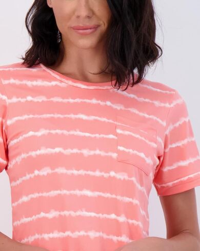 Real Essentials 4 Piece: Women’s Short Sleeve Top with Shorts Pajama Set – Ultra-Soft Lounge & Sleepwear (Available In Plus) in Saudi Arabia