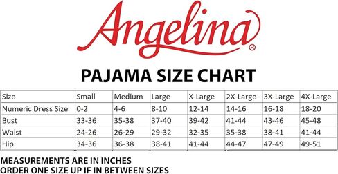طقم بيجامة نسائي من الصوف المريح بياقة مدببة من Angelina مع جيوب in Kuwait