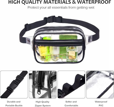 مجموعة خصر شفافة فاني للرجال، معتمدة من Stadium in Kuwait