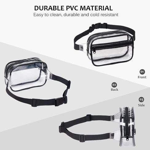 مجموعة خصر شفافة فاني للرجال، معتمدة من Stadium in Kuwait